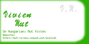 vivien mut business card